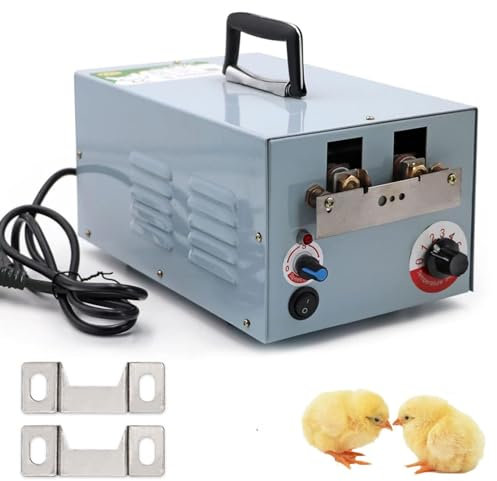 Hydravex Elektrische Schnabelentfernungsmaschine für Hühner Automatischer Entenschnabelentfernungsapparat Werkzeuge zum Entenschnabelschneiden Schnabelschneidegerät Schnabelschneidemaschine,Chicken