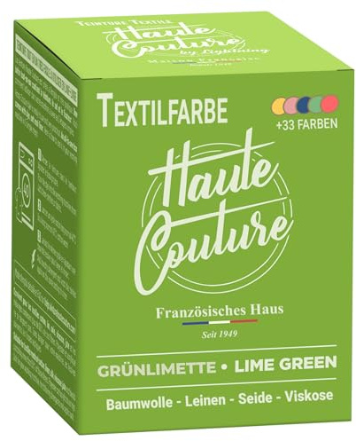 Haute Couture - Teinture Textile Tout-en-Un - Citron Vert - 350g