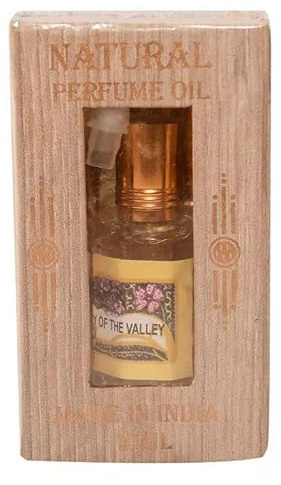 Natural Perfume Oil Long Lasting Lilly Of The Valley Body Fragrance Roll-On Attar Gift Item For Unisex- 10 ml, (Pack Of 1)