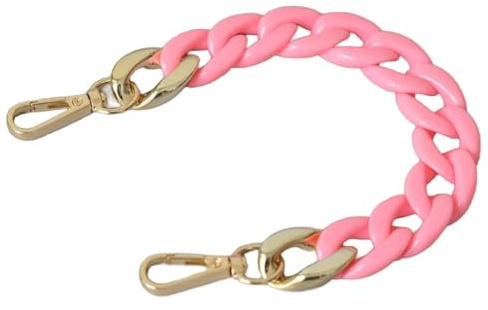 Blausky 1 Stück Kurze Universal Handykette,28cm Acrylkette Handy-Lanyard mit Karabiner,Handyanhänger Handy Schlüsselband,Taschenkette Charm Taschenanhänger Handygurt Handschlaufe,Pink