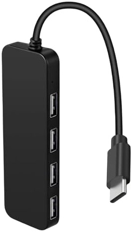 Laptop USB Port Expander - USB Adapter Hub, Compact Data Transfer Expander, Lightweight Connection Tool, Plug and Play Device for Drive Keyboard Accessories | Praktische Hilfe für PC Laptop