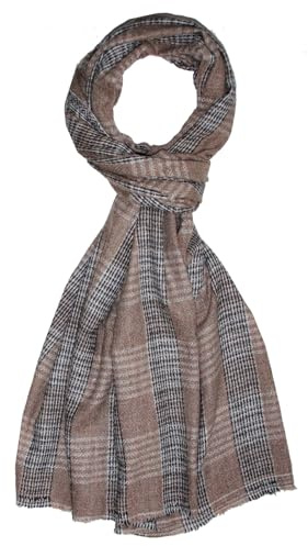 Lorenzo Cana Herren Schal Schaltuch 100% Kaschmir flauschig leicht Umschlagtuch Kaschmirschal Kaschmirtuch Kaschmirpashmina Naturfaser 7870411