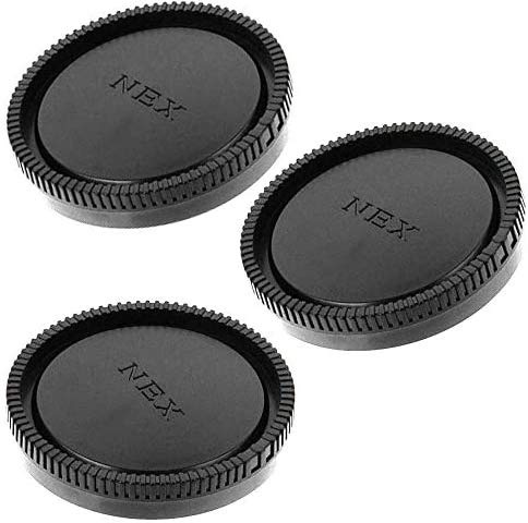 DIGITAL HD TAPPI TAPPO POSTERIORE E-MOUNT COMPATIBILI CON SONY NEX E-MOUNT ALC-R1EM ATTACCO E (x 3 pcs x lens)