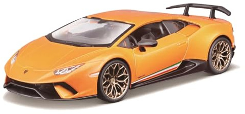 Bburago - Lamborghini Huracan Performante - Modèle réduit réaliste à l'échelle 1:24, Licence Officielle Lamborghini, âge recommandé : 3 Ans et Plus