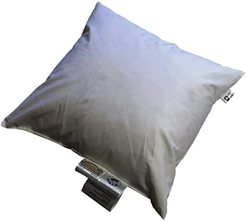 Betten Hofmann Pusta Kopfkissen 50x50 Kissen Kleinkissen Kuschelkissen Federkissen, Füllgewicht 450 g, 30% Daunenanteil, anschmiegsam, waschbar