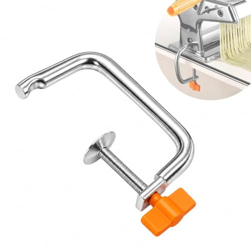 Gekufa Pasta Machine Clamp Pasta Maker Replacement Clamp Fits Most Brands Compatible with Atlas Marcato