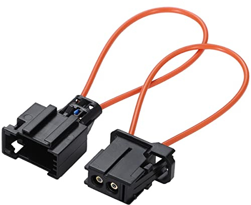 Greluma 2 Pezzi Most Cavo Fibra Ottica Connettore Cavo Ottico Loop Bypass Adattatore Femmina e Adattatore Maschio Strumento Dispositivo Diagnostico per Auto
