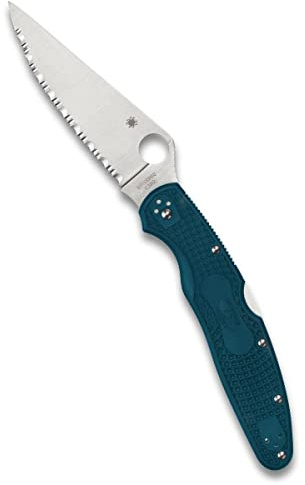 Spyderco Police 4 Lightweight Blue K390
