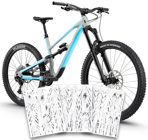 unleazhed MTB-Rahmenschutzfolie BP01 Transparent