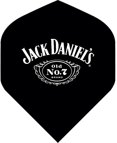 Offiziell lizenzierte Jack Daniel's Dart-Flights | Standard Nr. 2 | erhältlich in verschiedenen Designs und Packungsgrößen