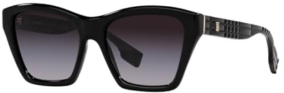 Burberry Damen Arden Sonnenbrille, Schwarz