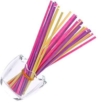 jojofuny 200pezzi Bastoncini Di Carta Per Lecca-lecca e Marshmallow Colorati Resistenti Per Progetti Fai Da Te e Decorazioni Di Festa