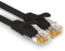 1aTTack.de - 1 X 15m Cat7 Netzwerkkabel, Cat.7 Ethernet, Lan & Cat 7 Patchkabel für maximale Internet Geschwindigkeit & verbindet alle Geräte mit RJ 45 Buchse Schwarz