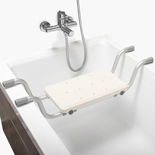 CHOYTONG Sedile da bagno per vasca da bagno - Sedia da doccia sospesa per anziani, disabili e portatori di handicap, ausilio per il bagno resistente, supporta fino a 113 kg, 84 cm di lunghezza x 23 cm