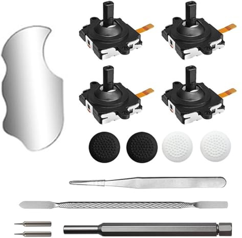 Auto-plaza 14 IN 1 Joystick Repair and Replacement Kit for Oculus Quest 2 Controller for Meta Quest 2 Controlle for Oculus Quest 2 Controller (Type A)