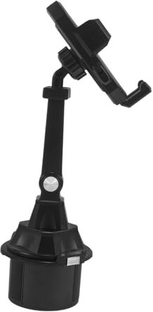 BESTOYARD Telefonico Regolabile per Auto Portabicchiere per Telefono con Installazione Facile Compatibile con Console Centrali e Sedili Posteriori Ottimizza La visibilità Durante