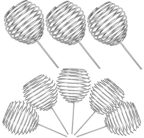 UKCOCO 10pièces Récipient à Engrais Pour Bonsaï Panier De Fertilisation Automatique Boîte Alimentation Acier Inoxydable Pour Plantes Fournitures De Jardin Outil De Plantation