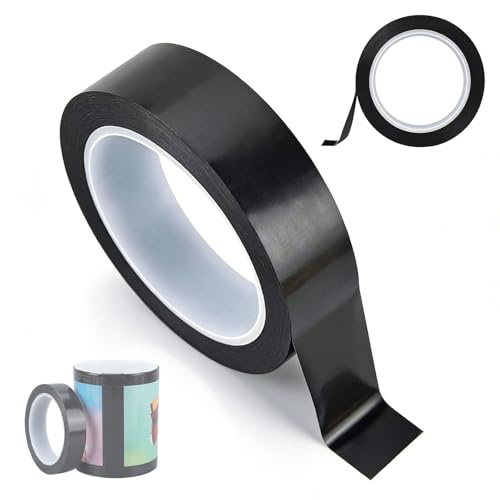 Tape compatible con cinta adhesiva para sublimación de cinta adhesiva de poliimida resistente al calor para electrónica, impresora 3D, soldadura y circuitos impresos aislantes (18 mm), color