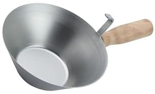 wisoolkic Pala para Cemento Resistente y eficiente para proyectos de Bricolaje y decoración con Mango ergonómico de para Madera.
