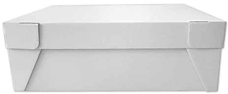 The Cake Decorating Co. 6 Deep Oblong Corrugated Cake Box