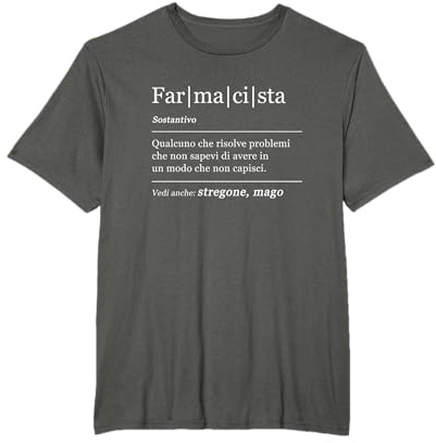 Farmacista Definizione Detto Farmacista Maglietta