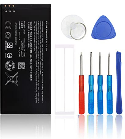 SwarKing Ersatz Akku Kompatibel mit Microsoft Lumia 640 XL RM-1096 RM-1062 1063 1064 BV-T4B with Toolkit