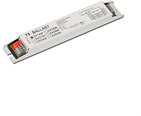 LAZIRO 1pcs 220-240v AC 2x14W 2x28W Fluorescente Amplio Voltaje T5 Ballasta electrónica Amplia Lámpara de Voltaje de Trabajo Balastos (Color : 2x14W)