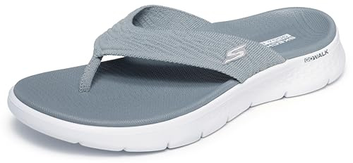 Skechers Dam O-t-g GO Walk Flex Sandal Splendor, Grå textil, 42 EU