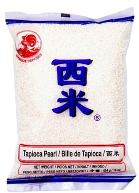 YIJIA | Cock Brand Perlas de tapioca finas pequeñas - 400g