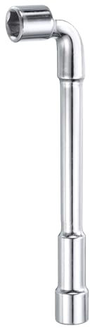 QUARKZMAN Llave de Vaso Hexagonal en Forma de L de 11mm Llave de Tubular Métrica de 6 Puntas de Acero con Alto Contenido de Carbono, de Doble Extremo, para Reparaciones y Mantenimiento