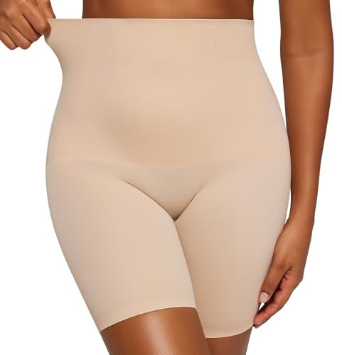 ProKloud Shapewear Damen Kurze Hose Bauchweg Unterhose Hohe Taille Miederhose Stark Formend Body Shaper Damen Miderpants Shaping Unterwäsche Nahtlos