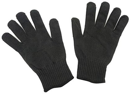 jojofuny Cut-resistant Gloves for Kitchen Use Pair of Safety Gloves Level Protection for Cutting and Slicing Tasks