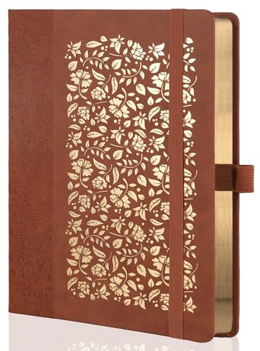 TIEFOSSI B5 Dot Journals für Frauen und Männer, 160 g/m² Dickes Papier, 150 Nummerierte Seiten, 5 x 5 mm Punktraster, Gepunktete Notizbücher für die Organisation von Planern
