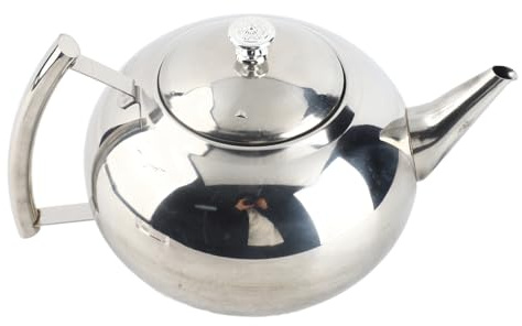 2L 201 Stainless Steel Teapot with Removable Infuser Filter Tea Kettle Coffee Pot