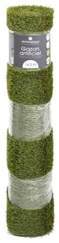 Atmosphera - Kunstrasen Premium 30mm - 1x3m - Grün