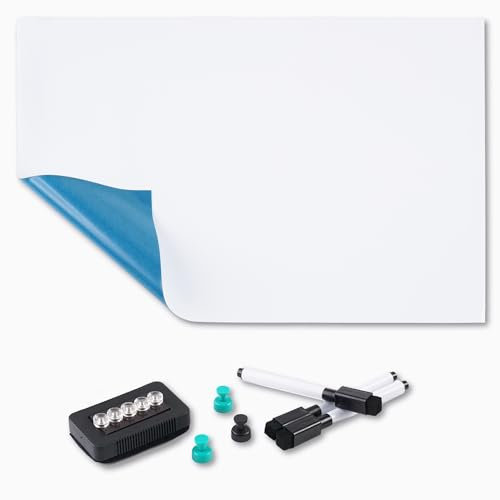 Gran pizarra de borrado en seco Papel de calcomanía con etiqueta magnética 200x120cm 79x47 Tablero blanco suave Pelar y pegar Autoadhesivo en el tablero de escritura para colgar en la pared