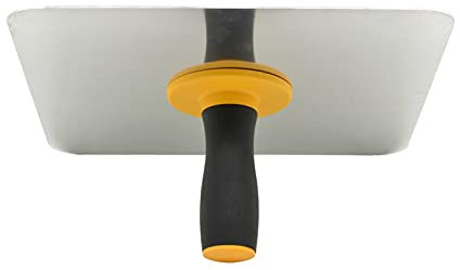 Construction Aluminium Plate Finishing Craftsman Trowel Mortar Board Plastering Tool Paint Holder with Lightweight Handle Holder