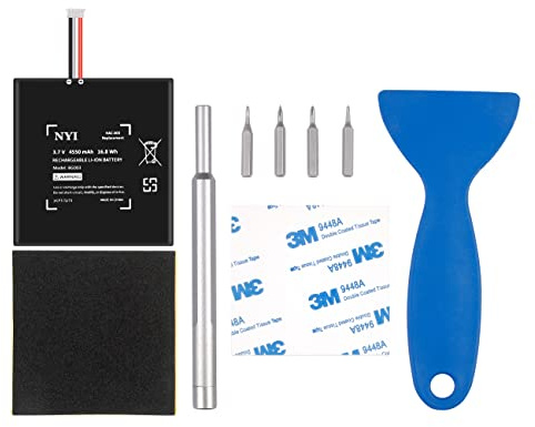 NYI Upgraded 4550mAh HAC-003 Battery Replacement Compatible with Nintendo Switch Console Handhold HAC-001,High Capacity Internal Battery with Installation Tools Kit