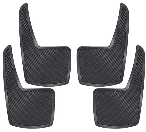 Auto Paraspruzzi 4Pcs Gomma Universale Paraspruzzi Paraspruzzi Paraspruzzi Anteriore Posteriore Per Auto Pickup SUV Van Camion Per BMW 1 2 3 4 5 7 X1 X2 X3 X5 Parafango