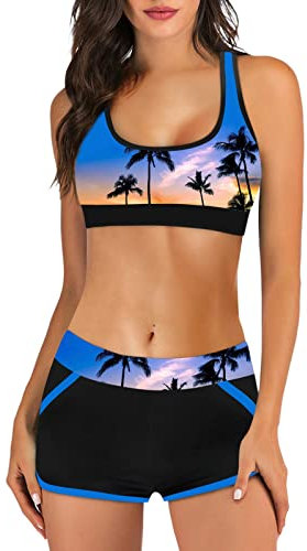 WILLBEST binden Damen Beachvolleyball Damen Unterhosen Baumwolle Strapsen Bikini Hose schwarz online Shop Monokini, schwarz Shapewear bauchweg Bikini Set Strandshorts Beachwear