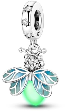 TINSLO Charme Perles en argent sterling 925 pour bracelet et collier Pandora Compatible avec bracelets européens pour femmes et filles