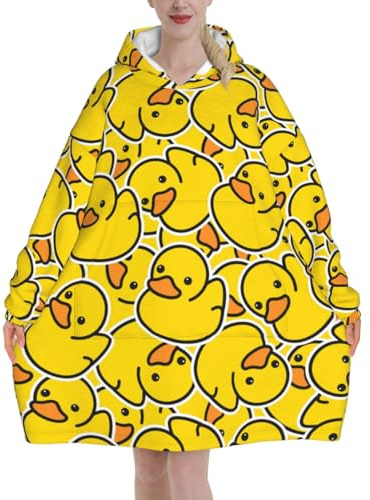 KSLIDS Wearable Blanket Hoodie Adult Oversized Sweatshirts Blanket With Pockets For Women Girls Men