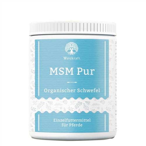 Waldkraft MSM Pur - Organischer Schwefel für Pferde | 950 g