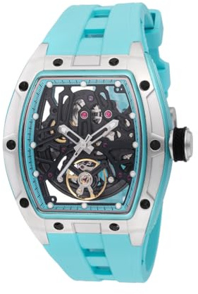 Invicta S1 Rally 49031 Herren Uhr - Wasserdicht - Analog - Automatikuhr - Edelstahl mit schwarzen zifferblat - 44mm