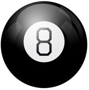 Vocdikficy Magic 8 Ball Spielzeug und Spiel Wahrsager Fragen Stellen Antworten Enthüllen Spaß für Kinder