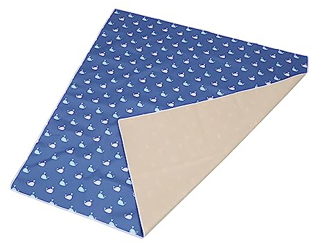 DECHOUS Bodenschutzmatte aus Polyester für Kinderhochstuhl mit Rutschfester Unterseite Tragbar für Outdoor und Bastelprojekte