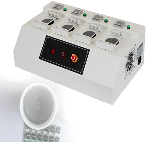 Scatola Professionale per Scongelamento E Riscaldamento Pasta Saldante,Sistema a Blocco Temporizzato Con Allarme per Processi Controllati,4holes