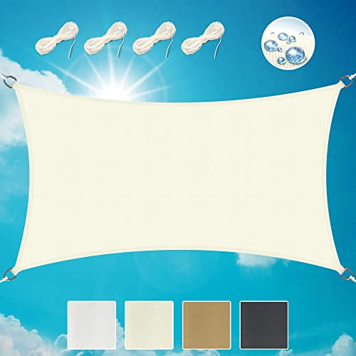 Sol Royal Sonnensegel rechteckig wasserdicht Segeltuch UV Sonnenschutz