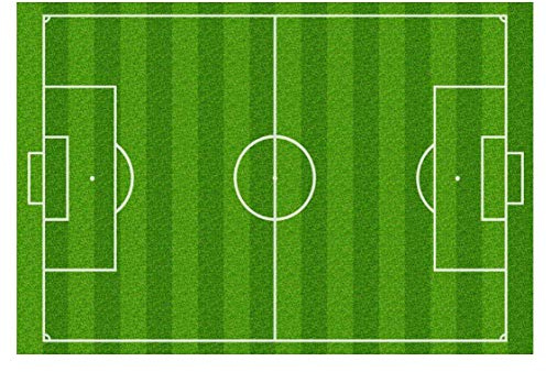1 x A4 Football Field Pitch Celebration Edible Paper Big Cake Topper Cake Decorations Birthday