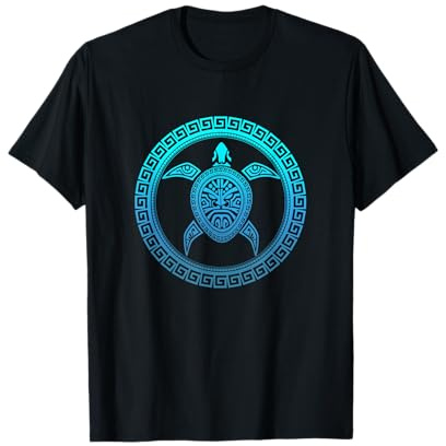 Schildkröte Maori Tauchen Schnorcheln Taucher Geschenk T-Shirt
